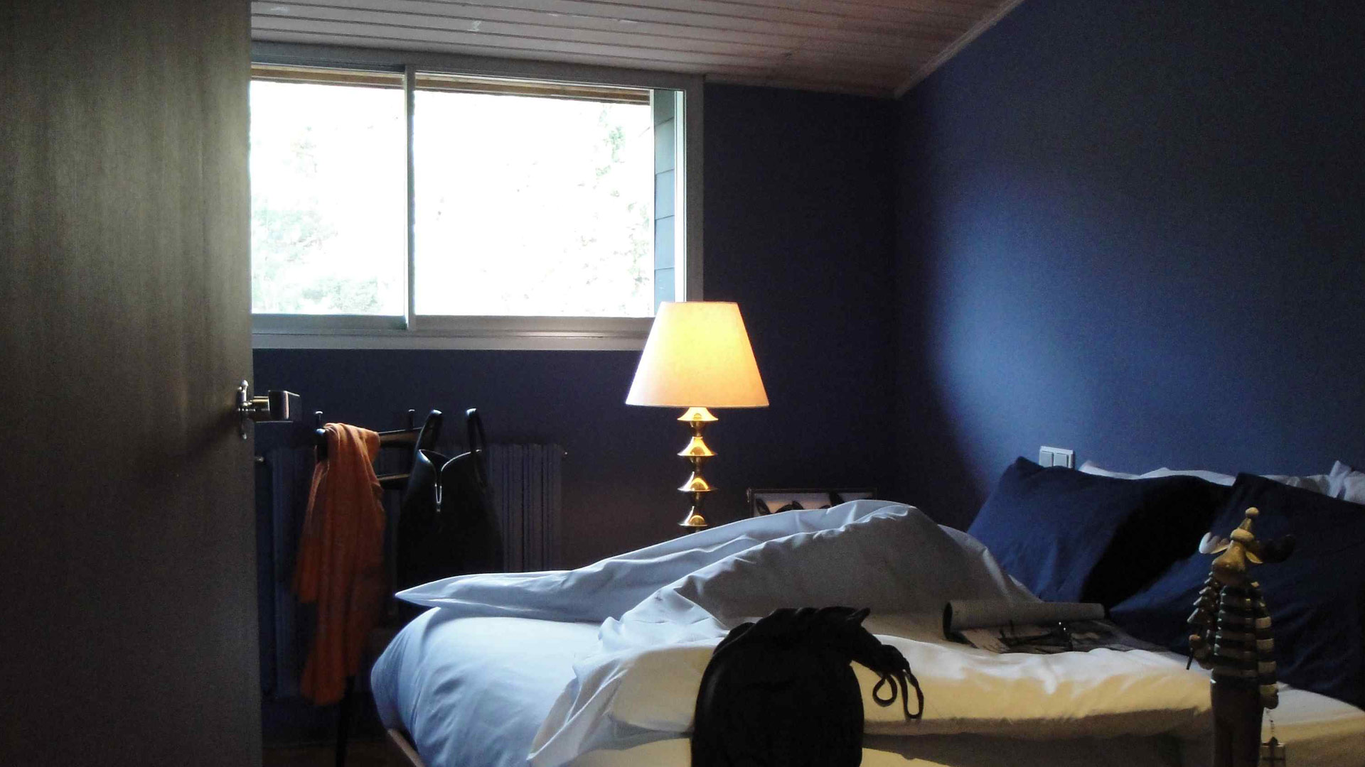 Chambre avec lit double appartement à vendre Font Romeu